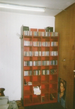 De cd-rek (1994) De overgang van plaat naar cd was volop aan de gang.