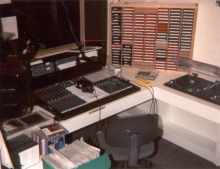 De live studio (Kolenkaai) 1990