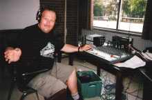 Dirk De Ridder, live-uitzending vanuit de sporthal in Zelem. (juli 1998)