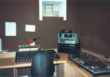 De opnamestudio in 1992