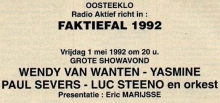 Radio Aktief, 1992