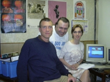  Nicolaes en Tineke van Animo Diest op interview (zondag 18 april 2004) bij Rudy Gybels 