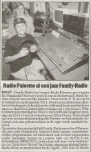 Artikel: Radio Palermo al een jaar Familyradio