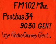 Radio VROG Gent FM 102