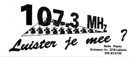 Radio Plaske Lubbeek FM 107.3