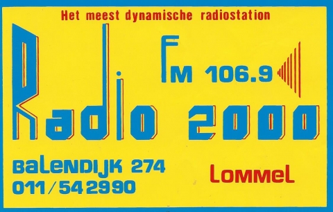 Radio 2000 Lommel FM 106.9