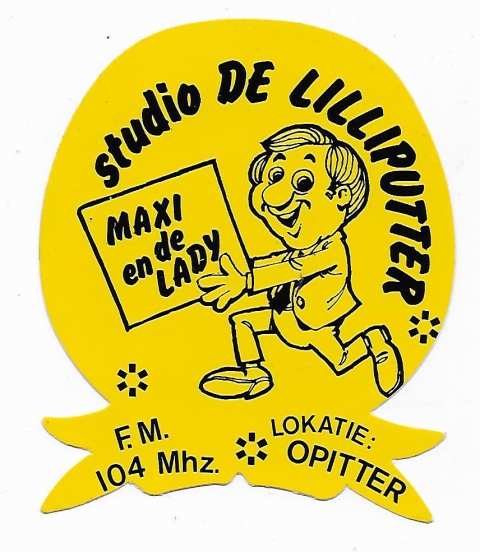 Radio Studio De Lilliputter Opitter FM 104