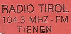 Radio Tirol Tienen