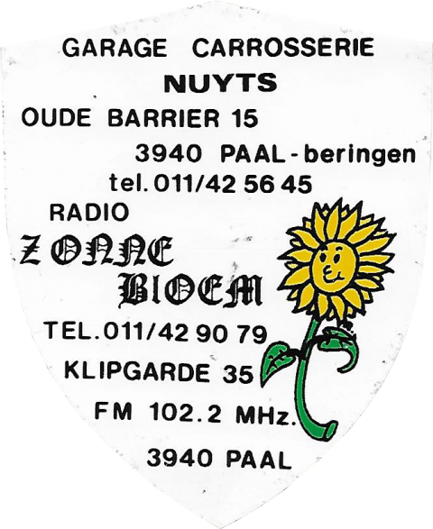 Radio Zonnebloem Paal