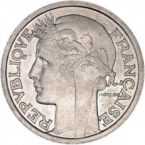 2 francs Frankrijk 1947