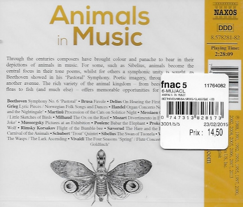 Animals in music 