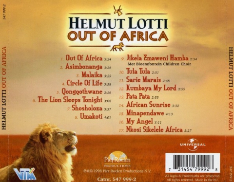 Helmut Lotti - out of Africa 