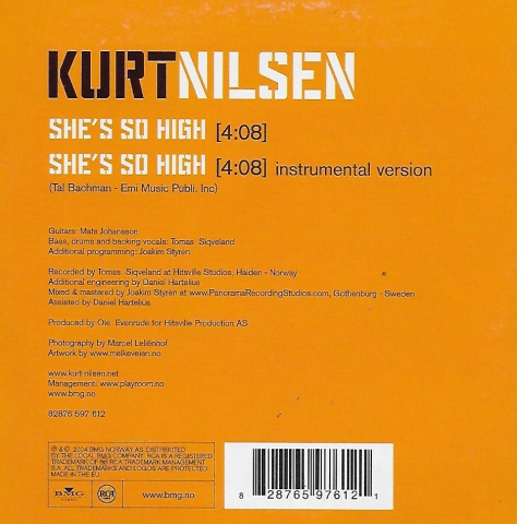 Kurt Nilsen - she's so high