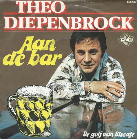 Theo Diepenbrock aan de bar