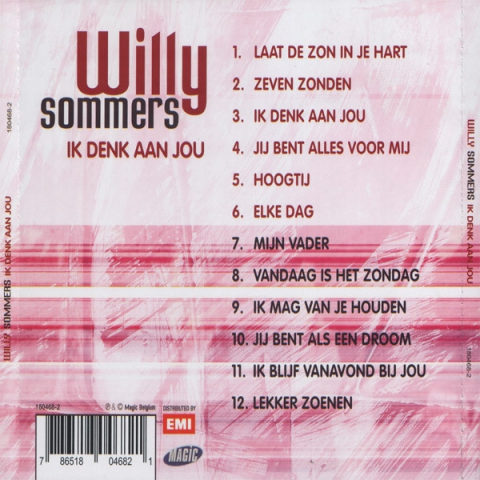 Willy Sommers - ik denk aan jou