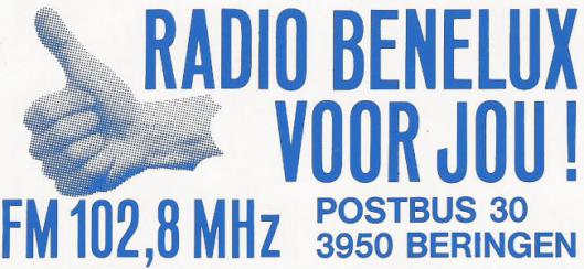 Radio Benelux Beringen FM 102.8