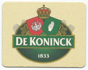 Bierkaartje De Konick bierviltje