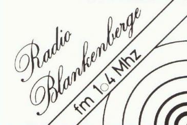 Sticker Radio Blankenberge