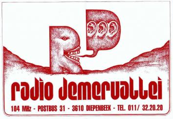 Sticker Radio Demervallei Diepenbeek