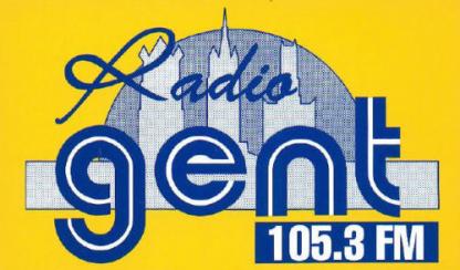 Sticker Radio Gent